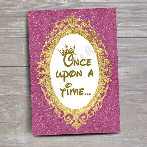 Princess Once Upon A Time Sign Instant Download Etsy Uk Princess Once Upon A Time Sign Instant Download Etsy Uk