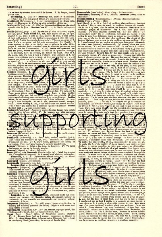Girls Supportingdictionary Art Printvintage Posterdigital Decoration Pop Artdrawinggift Ideaswalloffice Decorquoteshome Living