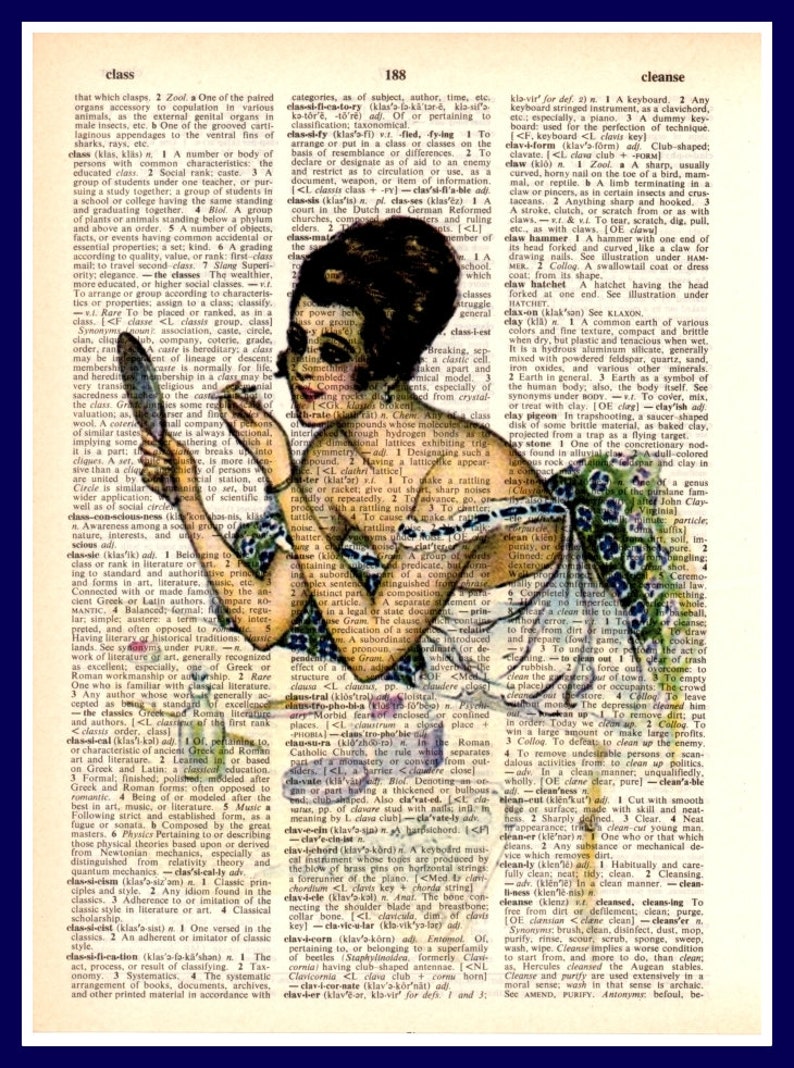 Dictionary Art PrintDigital Etsy