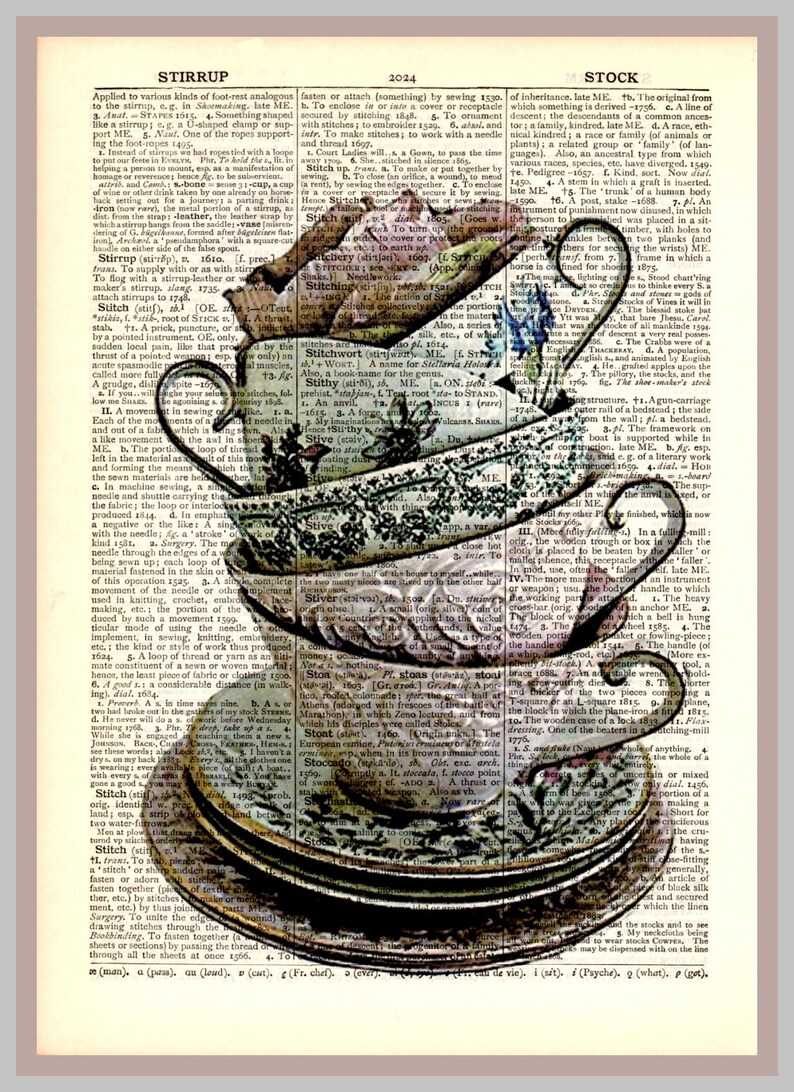 Dictionary Art PrintVintage PostersprintsdigitalDecorative | Etsy