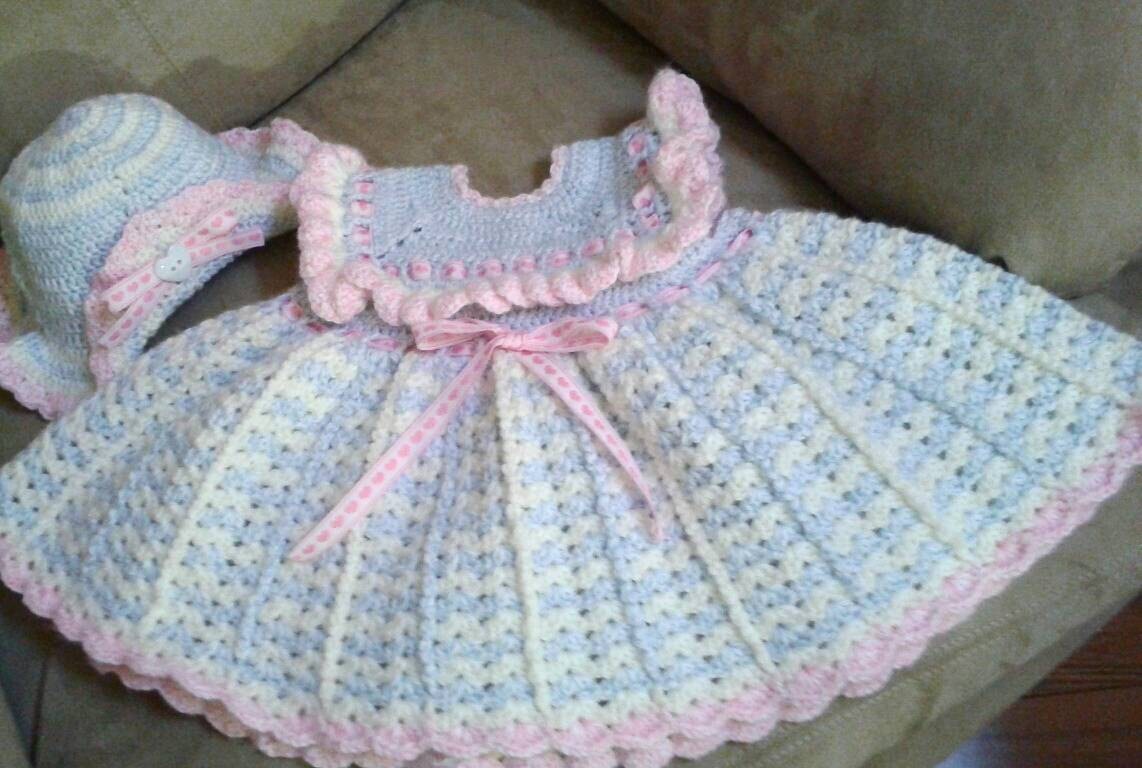 Crochet Baby Dress Crochet Baby Hat Baby Girl Dress Baby Girl Etsy