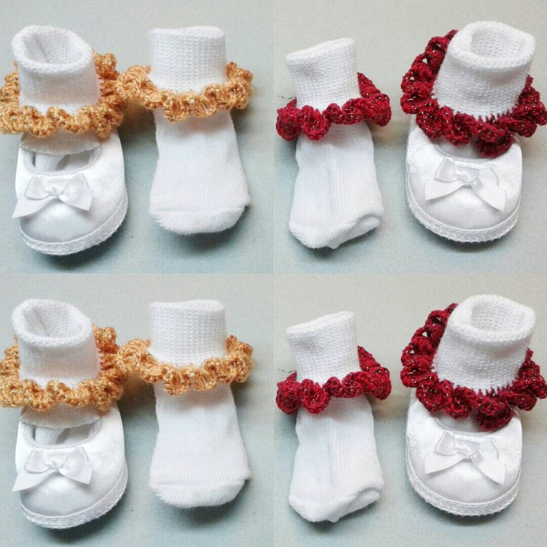 baby girl socks with grip