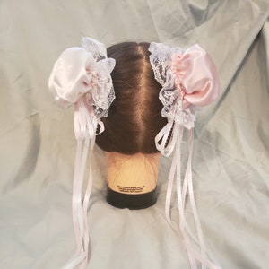 Copri-chignon personalizzati rosa balletto