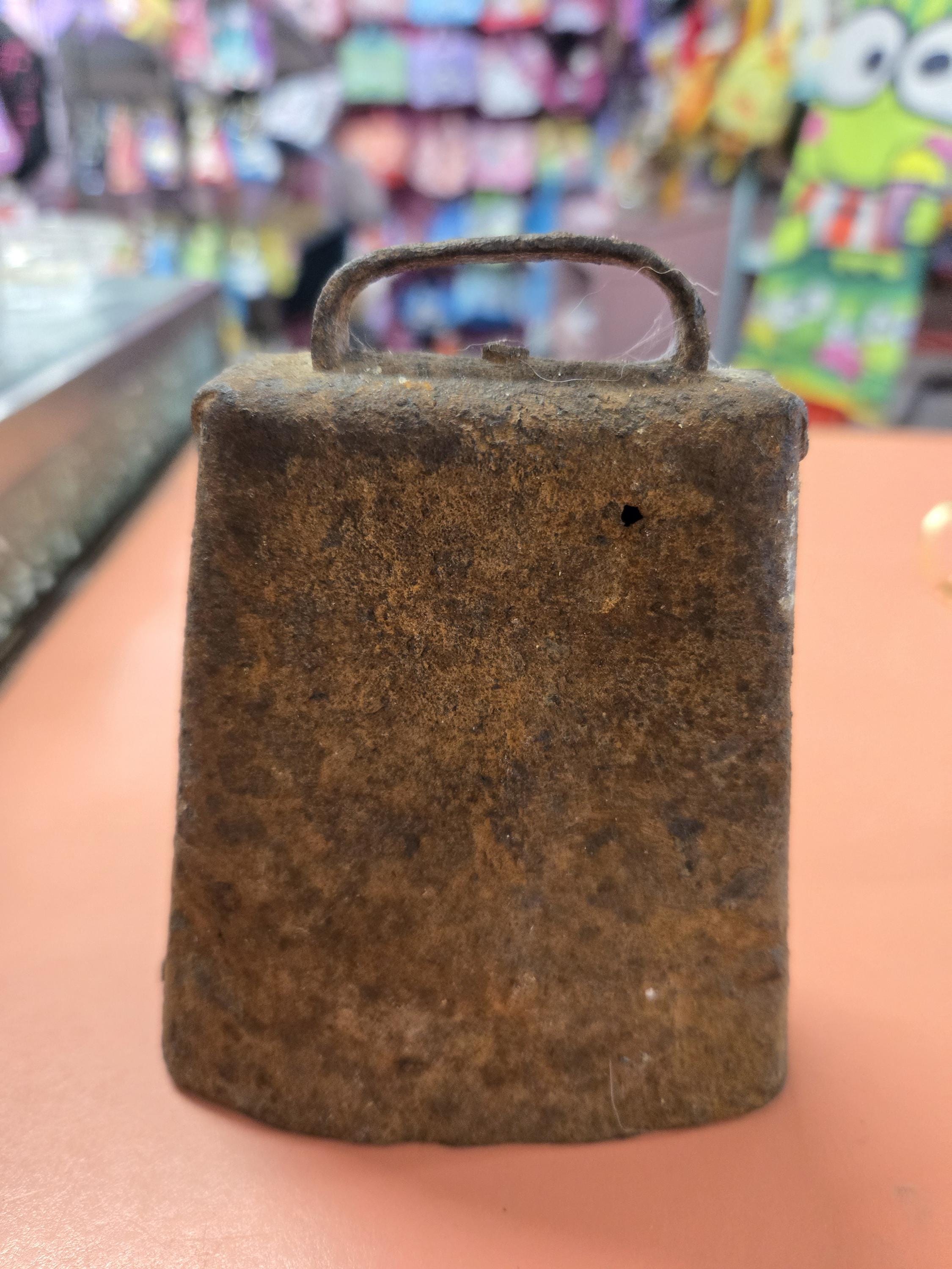 1800年代のアンティーク鋳鉄製カウベル