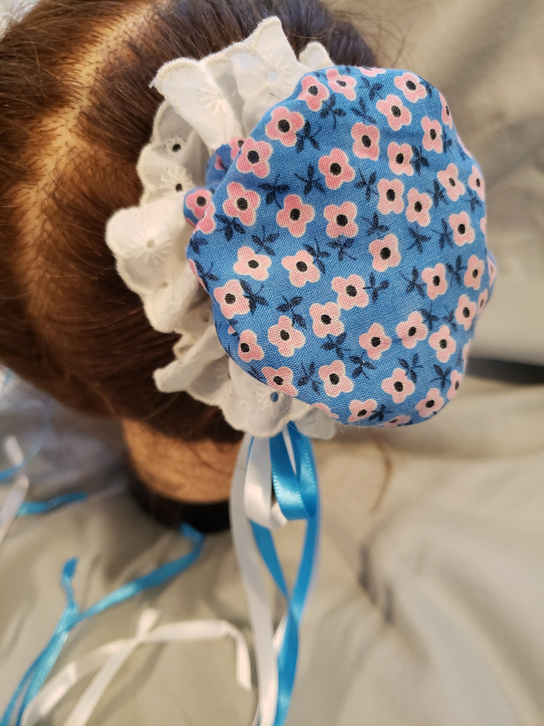 Reversible Vintage Fabric Bun Covers Etsy