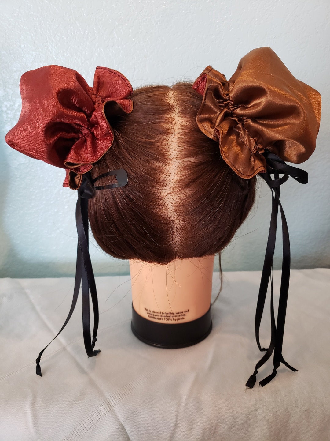Reversible Satin Bun Covers Etsy