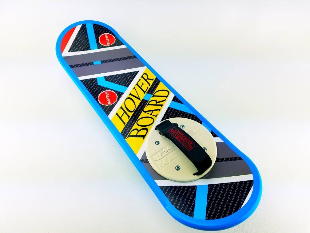 BTTF Hoverboard Rounded Blue Back To The Future - Etsy