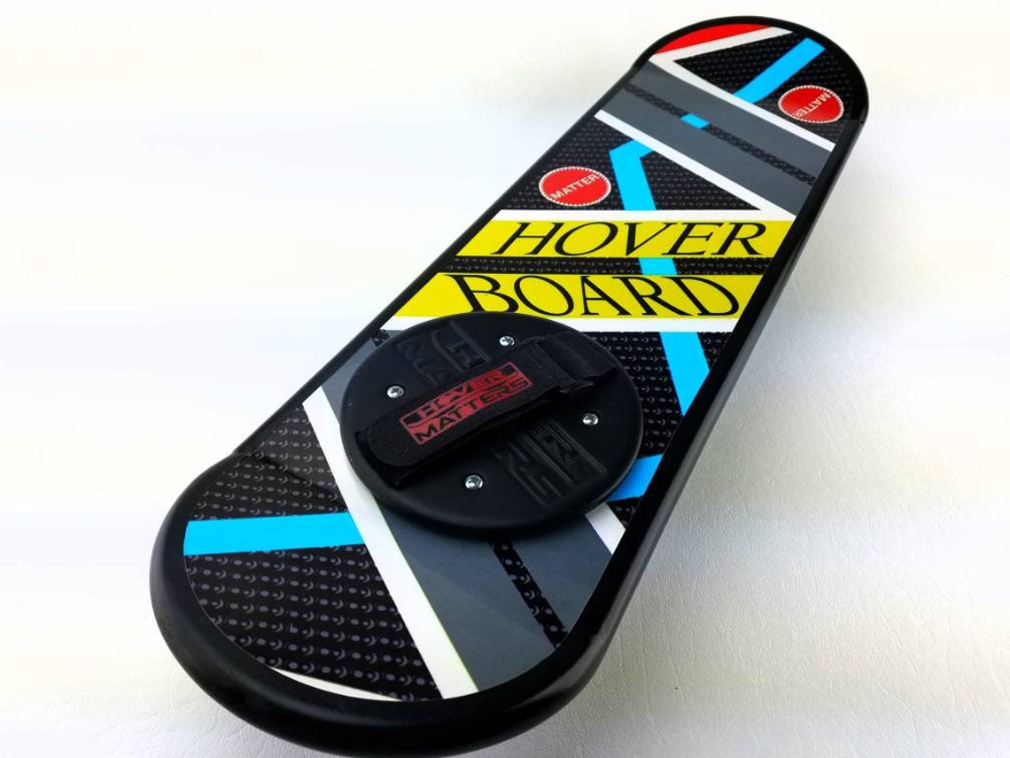 BTTF Hoverboard Rounded Black Back to the Future Etsy Canada