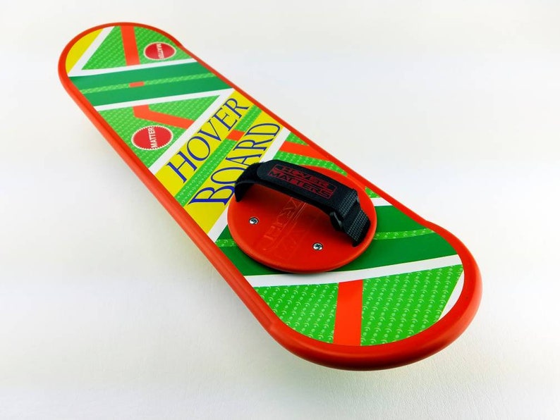 BTTF Hoverboard Orange Round Back to the Future Etsy