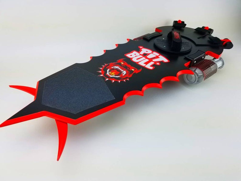 BTTF Hoverboard Pit Bull | Etsy