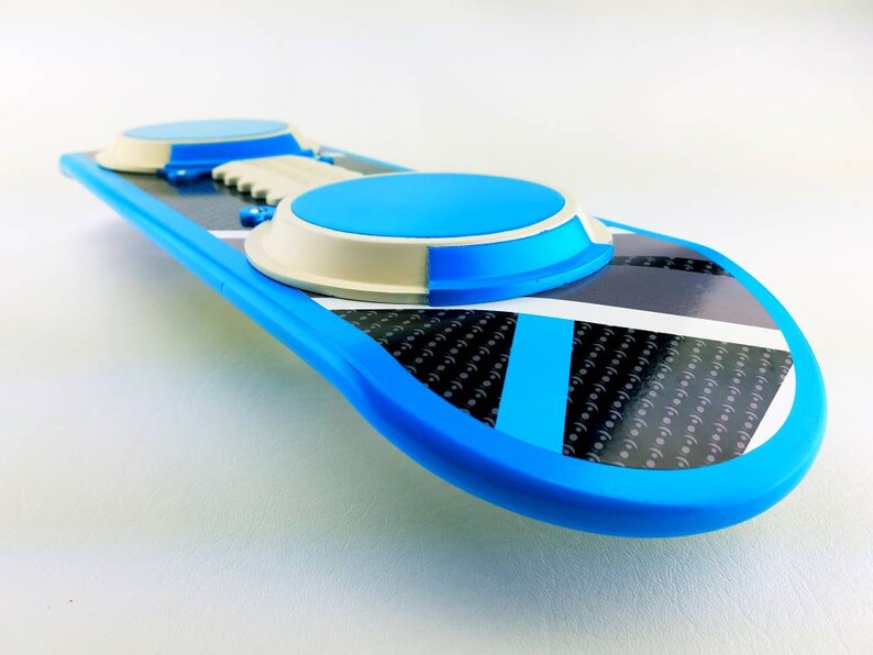 BTTF Hoverboard Rounded Blue Back To The Future | Etsy