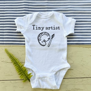 Artist Baby ONESIES® Bodysuit, Artist Baby Gift, Artsy Pregnancy Announcement
