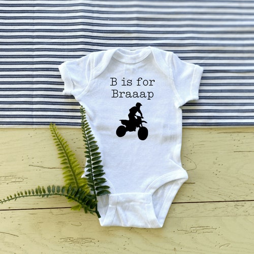 Moto Baby Motorcycle Dirt Bike Motocross Baby Bodysuit Etsy