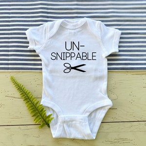 Failed Vasectomy Pregnancy Announcement, Un-snippable, Funny Baby Reveal, Shower Gift