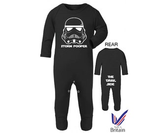 Unisexe Personnalisé Bébé Imprimé Vache Babygrow Sleepsuit Baby shower cadeau nouveau bébé
