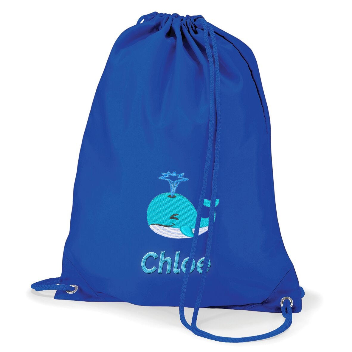 Personalised Swim Bag name With Unicorn / Whale | Etsy UK