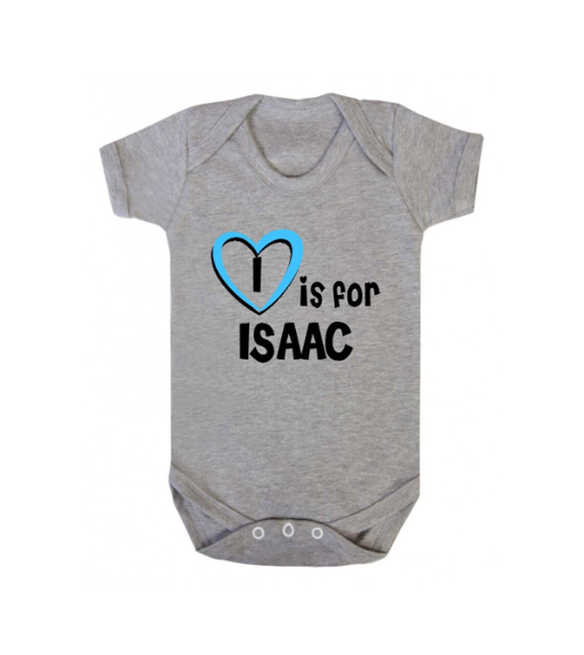I is for Isaac Baby Vest Gift for Baby Isaac Isaac Baby Etsy