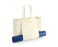 Personalised Yoga Bag - Yoga Bag embroidered with Initials - Yoga Bag With Yoga Mat Holder