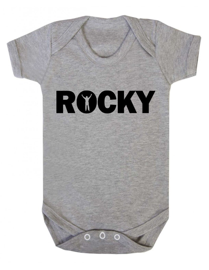 Rocky Boxing Baby Grow / Baby Vest Boxing Baby Gift Etsy