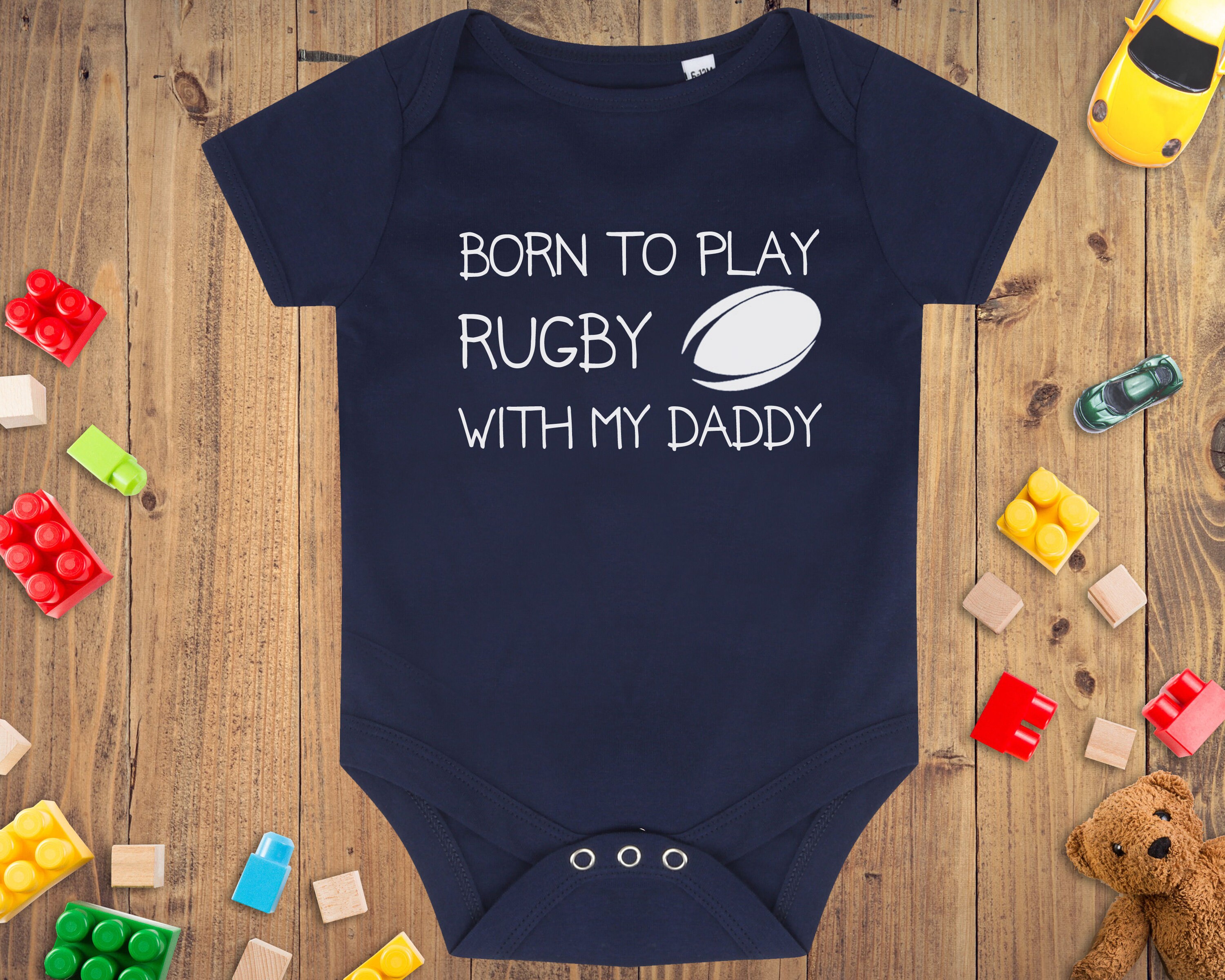 daddy baby vest