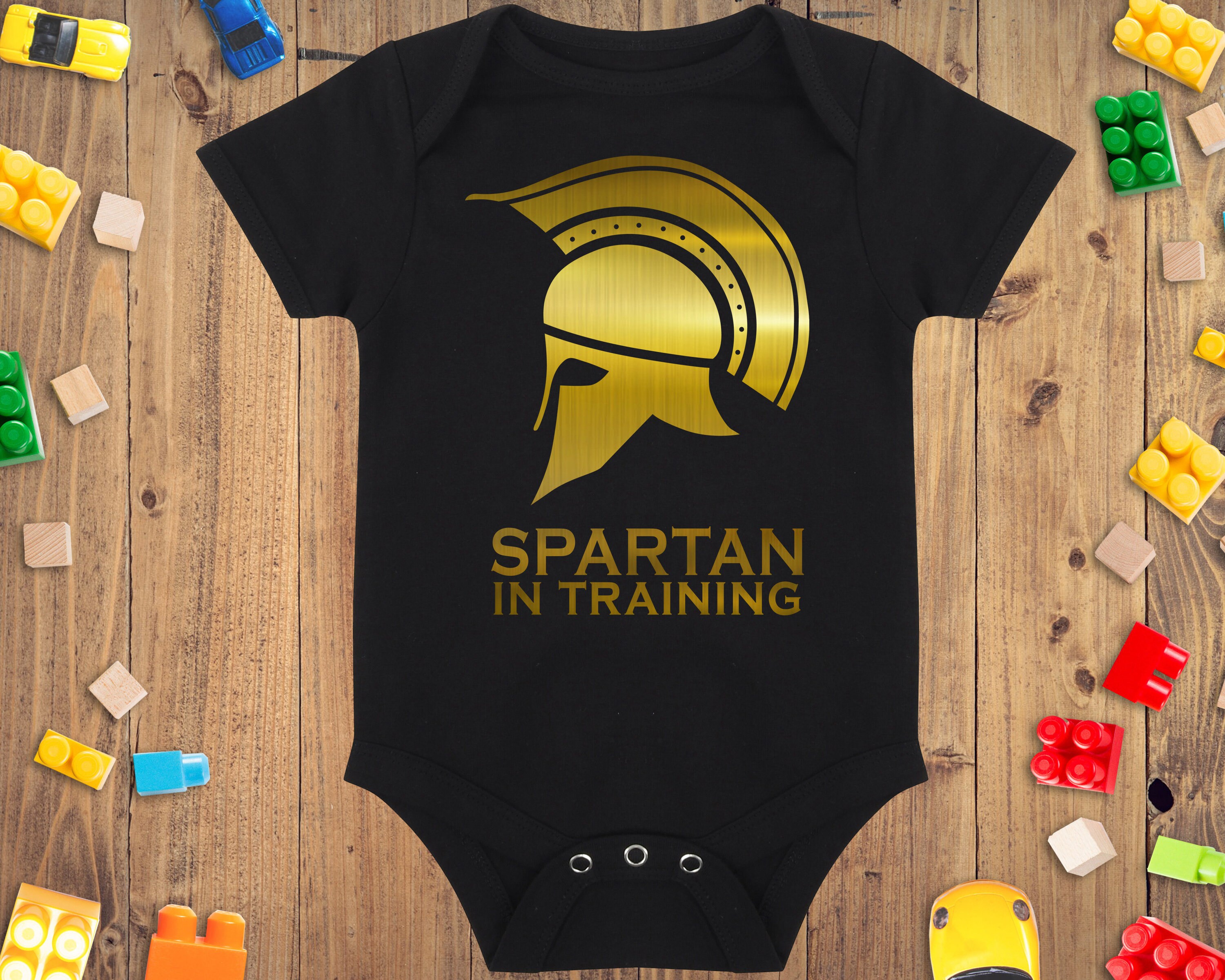 Spartan Dans La Formation Bebe Grandir Bebe Spartiate Etsy