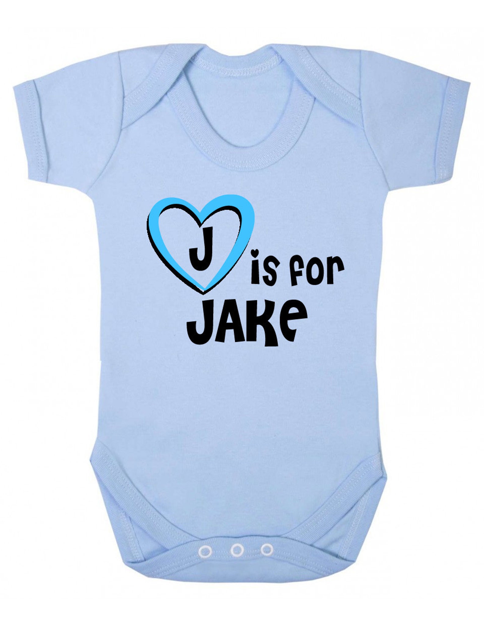 J is for Jake Baby Vest Gift for Baby Jake Jake Baby Etsy