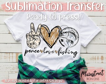 Download Peace Love Fishing Etsy