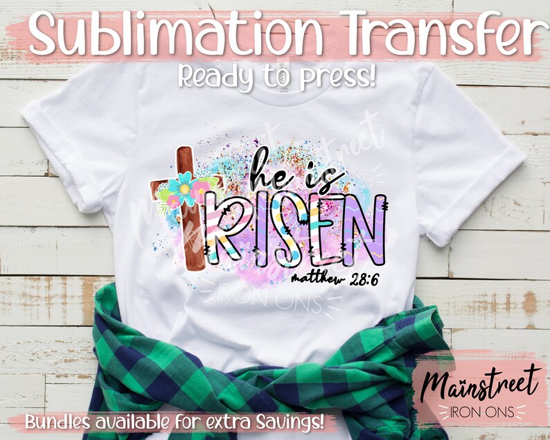 Ready to Press Easter Sublimation Print