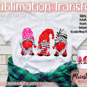 Valentine's Day Sublimation Print - Ready to Press