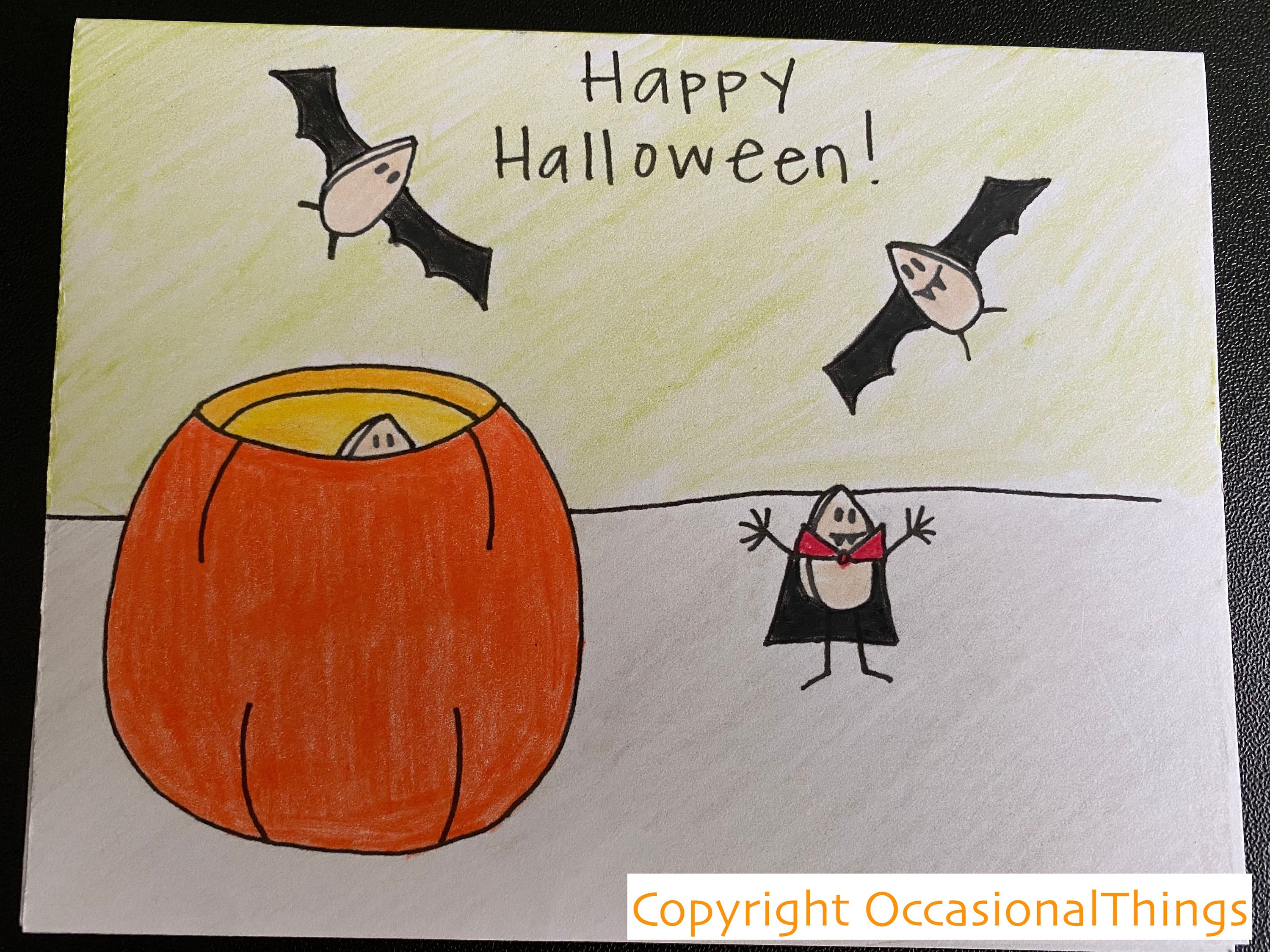 Printable Halloween Coloring Cards! - Etsy