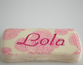 Floating Buds Personalized Baby Wipes Case