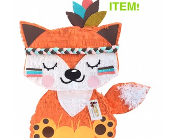 fox pinata etsy