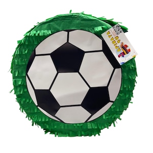 Soccer Ball Pinata, Perfect for Sports Themed Parties, Birthday Celebrations, Team Events, Fun and Festive Football Decor, Ready to Ship
