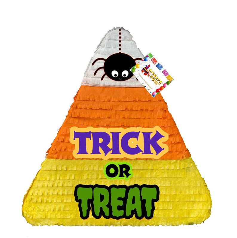 Sale! Ready to Ship! Halloween Candy Corn Pinata With Fangs - Etsy