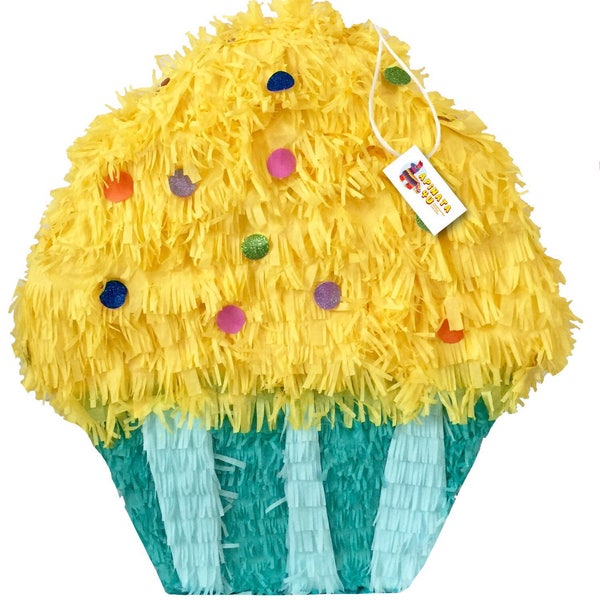 Handcrafted Cupcake Pinata Cupcake Party Favor