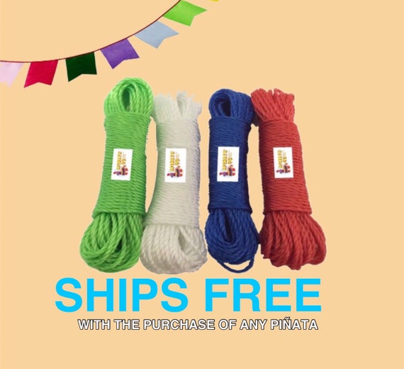 Pinata Rope 30FT Long Free Shipping Etsy
