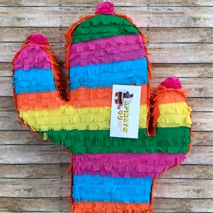 20” Tall Cactus Pinata, Perfect for Fiesta, Gender Reveal, Cinco De Mayo, and Birthday Party Celebrations, Pinata for Party  Decoration