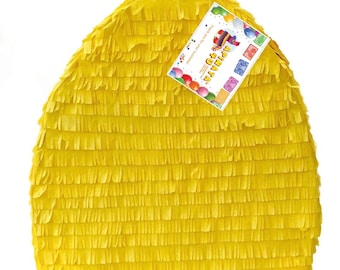 Sale! Ready to Ship! Easter Egg Pinata Yellow Color Great to DIY Your Own Theme More Colors Available Easter Sunday Party