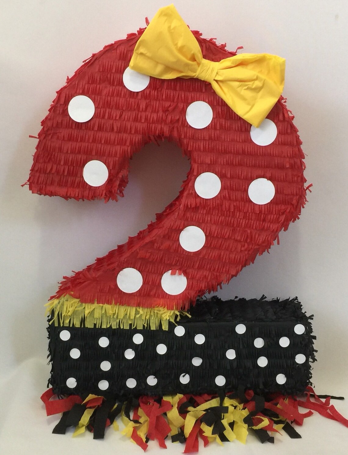 Sale Large Number Two Pinata Second Birthday Etsy UK