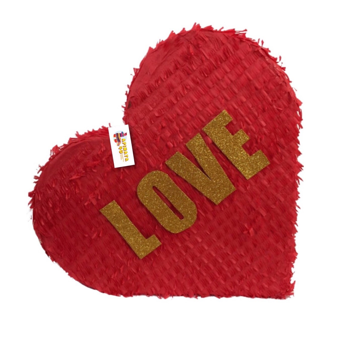 Ready to Ship Large Heart Piñata Valentines Day Theme Red Color