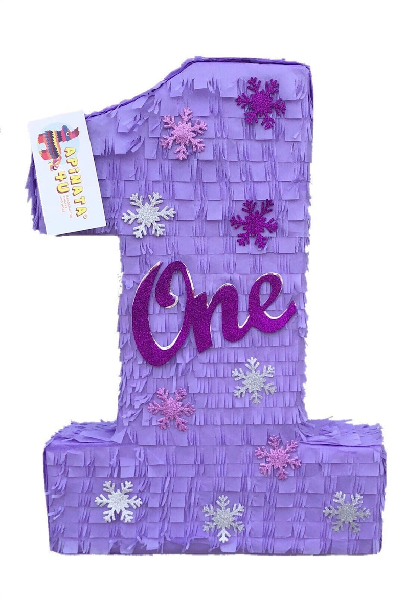 Birthday Pinata APINATA4U Large Number One Pinata - Pink Watermelon ...