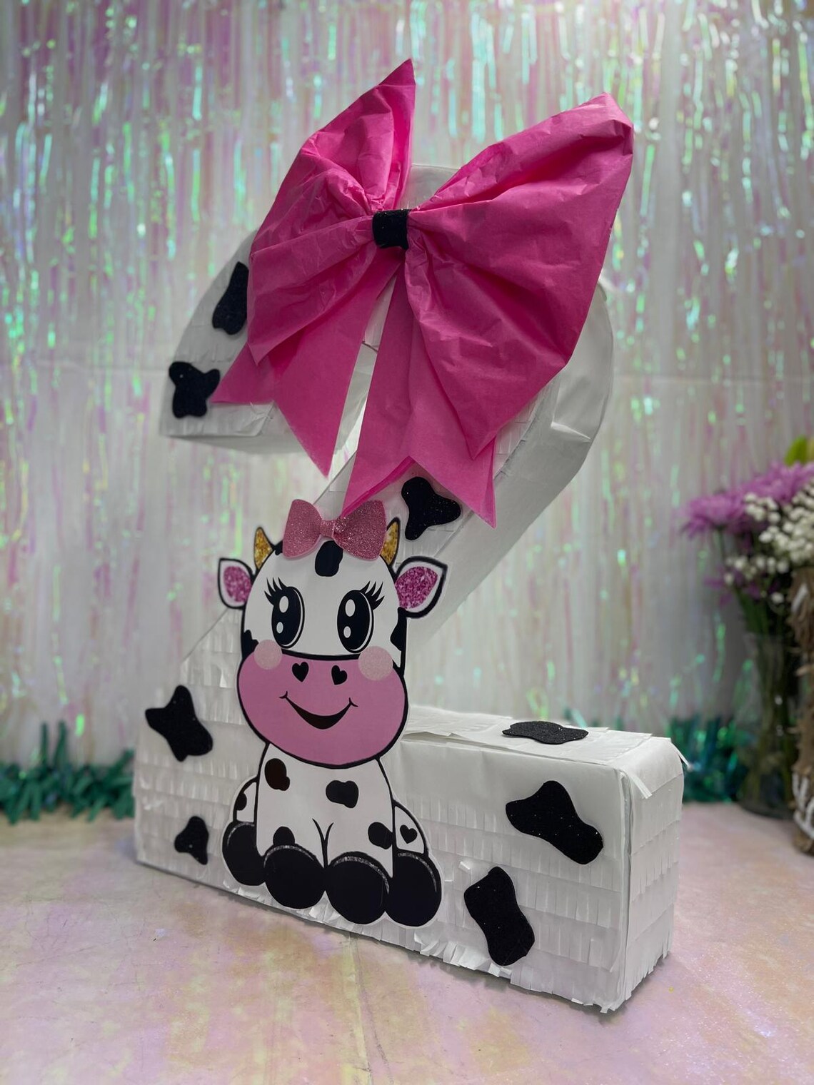 20'' Tall Number Two Pinata Second Birthday Barnyard Theme - Etsy
