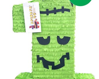 Piñata numero uno a tema Halloween alto 20 ''