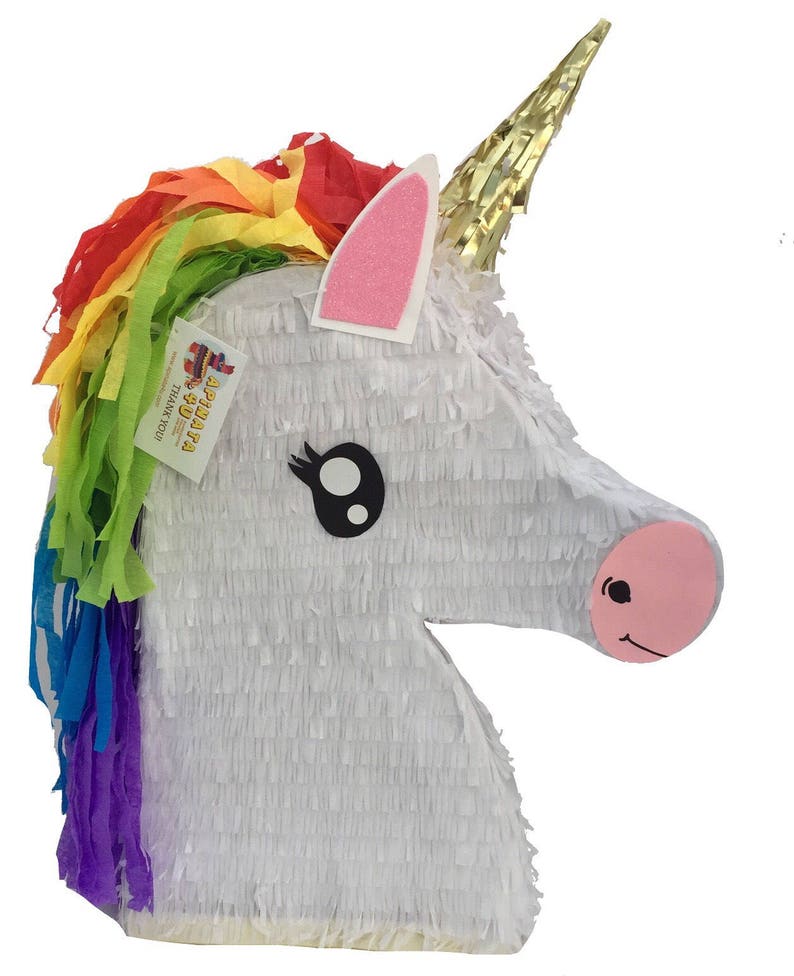 Sale Unicorn Pinata Rainbow Colors Etsy