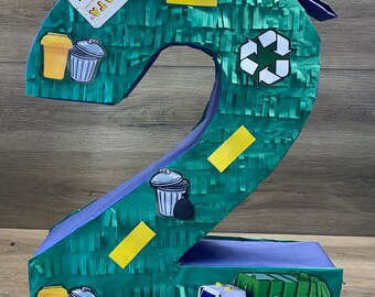 BIG! Trash or Garbage Truck Pinata - Etsy