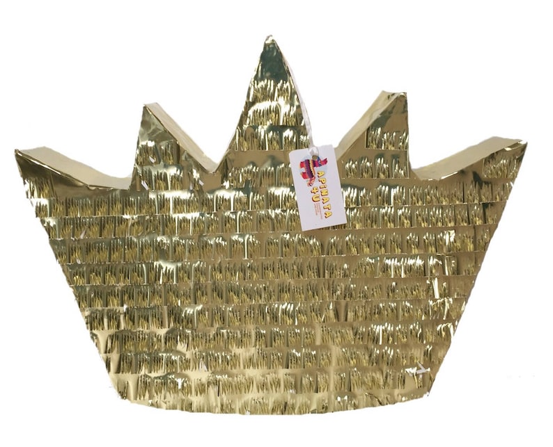 Gold Crown Pinata Prince Pinata Princess Pinata
