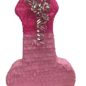 Sale! Ready To Ship! Adult Party Pinata Pecker 20" Tall Gag Gift Penis Shape Girls Night Out Hen Party Bachelorette Party Supplies Diva
