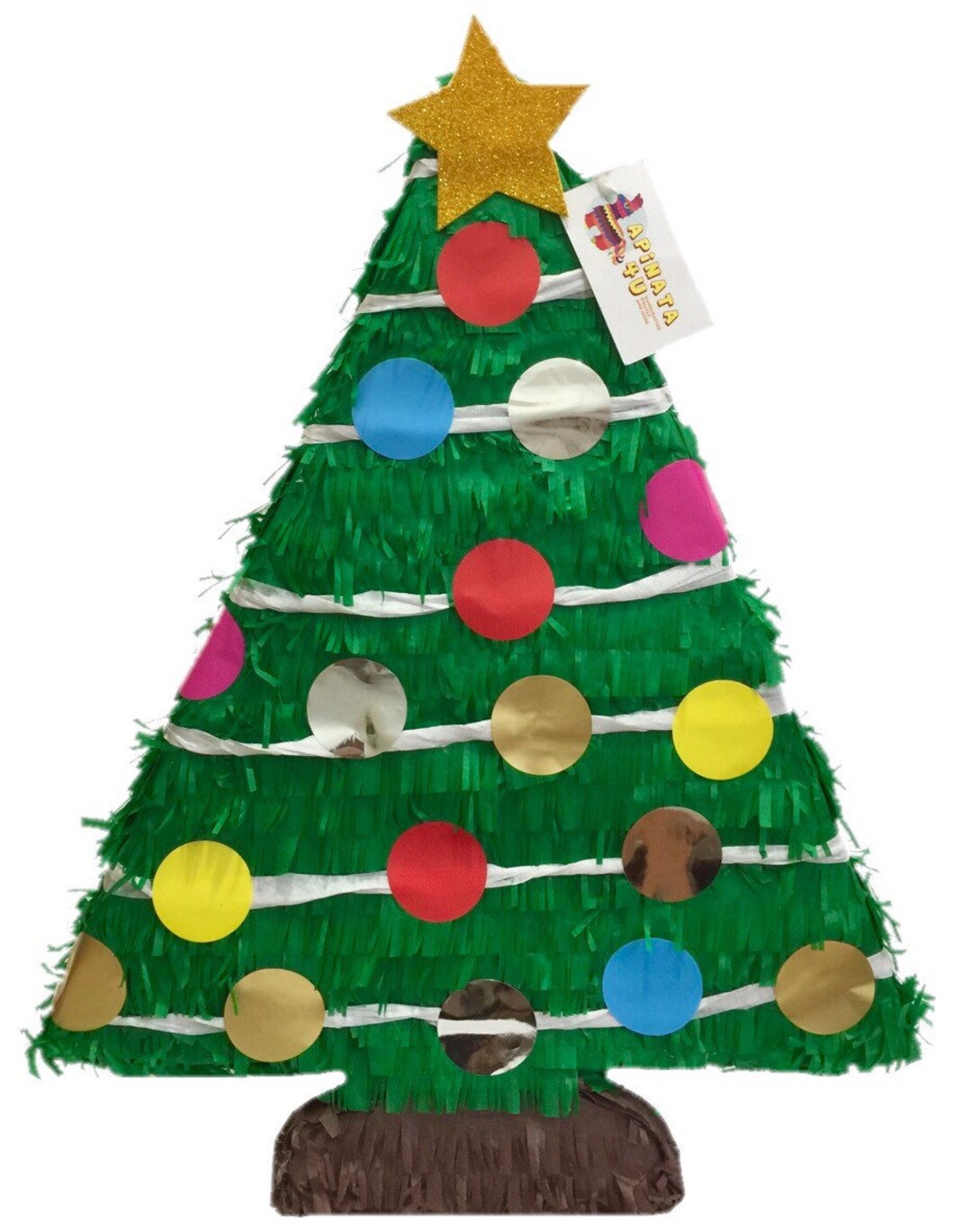  Caja de regalo de Navidad Piñata Arco verde y rojo para  revelación de género : Juguetes y Juegos