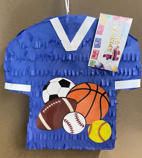Piñata Ballon De Football Pour Enfants - Jeu D'Anniversaire - Remplissez-la Avec Vos Friandises