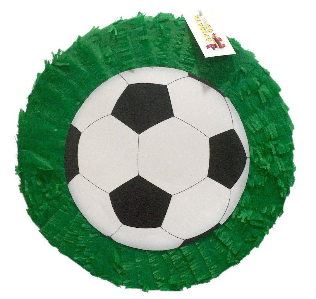 Soccer Ball Pinata Customize Your Own Colors Pull Strings or Whack